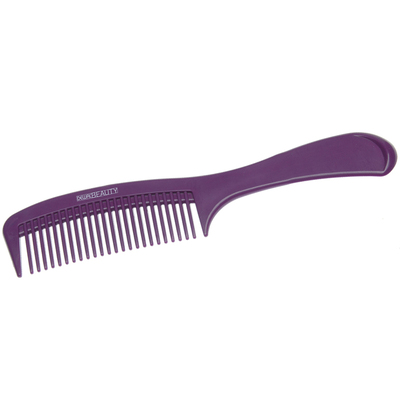 Расческа Dewal Beauty с ручкой, фиолетовая 22,0 см