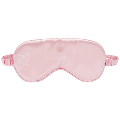 Маска для сна DEWAL BEAUTY, розовая, 20х9,5 см