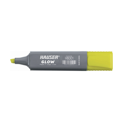Текстовыделитель Hauser Glow, цвет желтый
