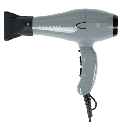 Фен DEWAL BEAUTY Balance Grey, серый, 2200 Вт, ионизация, 1 насадка