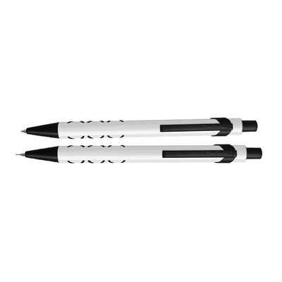 Набор Pierre Cardin коллекция «ПАРА | PEN&PEN»: ручка шарик. + механич. карандаш. Цвет - белый. Упаковка Е-3n