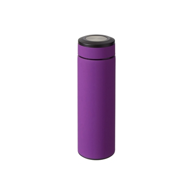 Вакуумный термос "Vacuum Flask C1", soft touch, 420мл, фиолетовый
