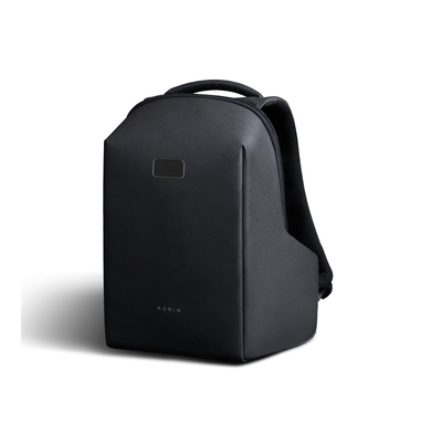 Водостойкий антикражный рюкзак Hipack для ноутбука 15.6", черный