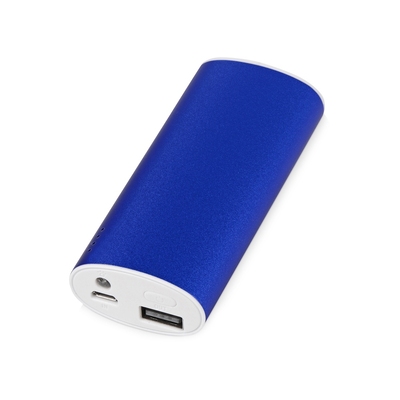 Портативное зарядное устройство "Квазар", 4400 mAh, синий