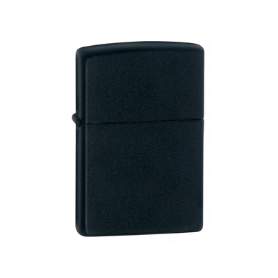 Зажигалка ZIPPO Classic с покрытием Black Matte, латунь/сталь, чёрная, матовая, 38x13x57 мм