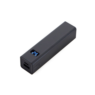 Внешний аккумулятор «Rail», 5000 mAh, черный