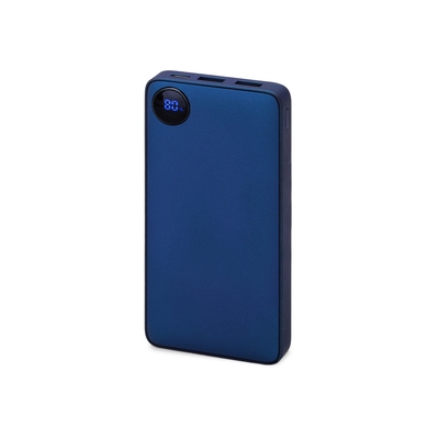 Внешний аккумулятор с дисплеем «Mild», 10 000 mAh, синий