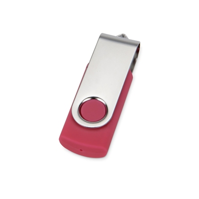 Флеш-карта USB 2.0 16 ГБ «Квебек», розовый