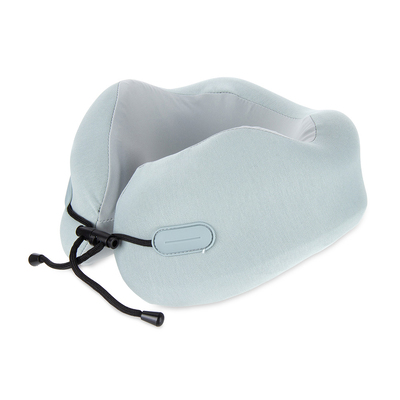 Подушка для путешествий с эффектом памяти Memo "Pillow PRO" M/L English Blue