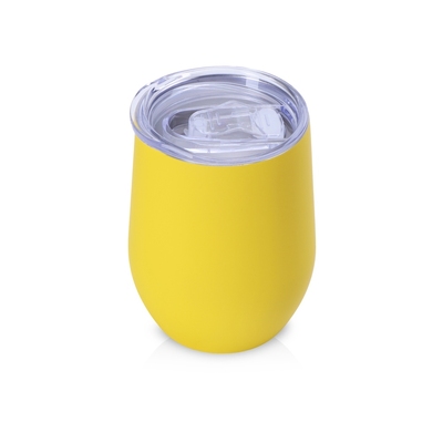 Термокружка "Vacuum mug C1", soft touch, 370мл, желтый