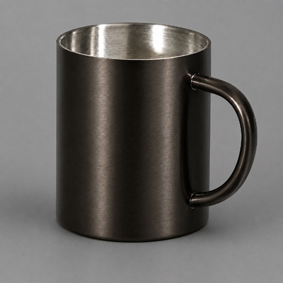 Стальная кружка с двойными стенками "Altai", gun metal