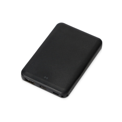 Портативное беспроводное зарядное устройство "Grind Air", 5000 mAh