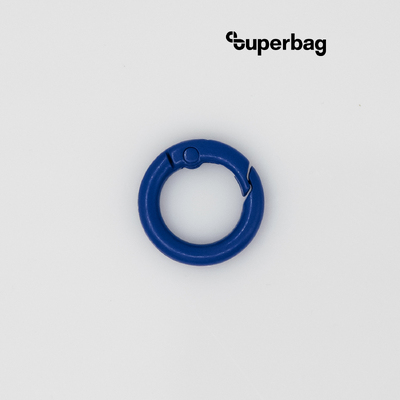 Карабин-кольцо Ring для обвеса, d=2см (синий)