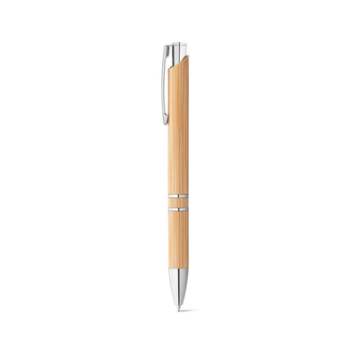 BETA BAMBOO. Шариковая ручка из бамбука с зажимом