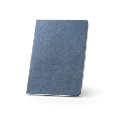 COFFEEPAD SEMI-RIGID. Блокнот А5 с полужесткой обложкой из отходов кофейной шелухи (66%)