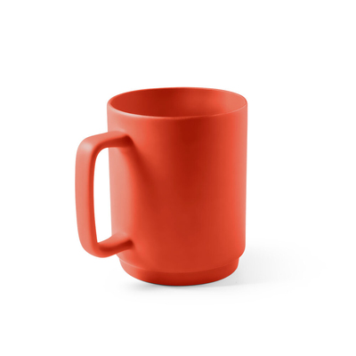 MIGHTY. Керамическая кружка с цилиндрическим корпусом 330 mL