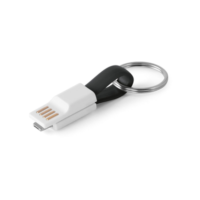 RIEMANN. USB-кабель с разъемом 2 в 1 из ABS и PVC