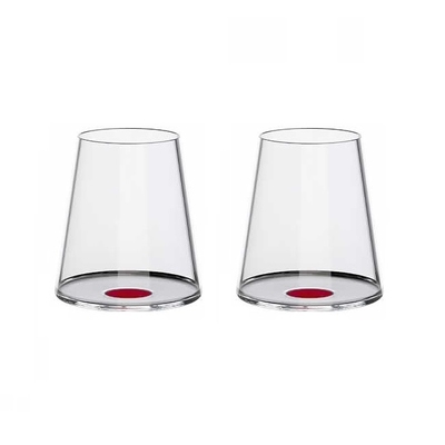 Хрустальный бокал для красного вина на магните Trebonn SplitGlass, 2 шт, 450 мл