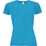 Футболка женская Sporty Women 140 бирюзовая, размер XS