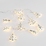 Светодиодная гирлянда Silver Lights, серебристая