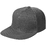 Бейсболка Snapback с прямым козырьком, серая