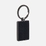 Брелок Gun Metal Leather Rectangle, графитовый