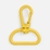 Застежка-карабин Snap Hook, L, желтая