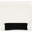 Шарф Snappy, белый с черным