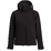 Куртка женская Hooded Softshell черная, размер S