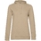 Толстовка с капюшоном женская Hoodie, бежевая, размер XS
