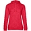 Толстовка с капюшоном женская Hoodie, красный меланж, размер XS