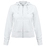 Толстовка женская Hooded Full Zip белая, размер XS