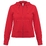 Толстовка женская Hooded Full Zip красная, размер XS