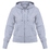 Толстовка женская Hooded Full Zip серый меланж, размер XS