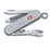 Нож-брелок VICTORINOX Classic Alox, 58 мм, 5 функций, алюминиевая рукоять, серебристый