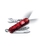 Нож-брелок VICTORINOX Swiss Lite, 58 мм, 7 функций, полупрозрачный красный