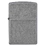 Зажигалка ZIPPO классическая с античным серебристым покрытием | Classic Antique Silver Plate, латунь/сталь, серебристая, матовая, 38x13x57 мм