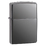 Зажигалка ZIPPO классическая с покрытием черный лед | Classic Black Ice®, латунь/сталь, чёрная, глянцевая, 38x13x57 мм