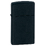 Зажигалка ZIPPO узкая с черным матовым покрытием | Slim® Black Matte, латунь/сталь, чёрная, матовая, 29x10x60 мм