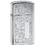 Зажигалка ZIPPO узкая Венецианская с покрытием глянцевый хром | Slim® Venetian® High Polish Chrome, латунь/сталь, серебристая, глянцевая, 29x10x60 мм