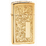 Зажигалка ZIPPO узкая Венецианская с покрытием глянцевая латунь | Slim® Venetian® High Polish Brass, латунь/сталь, золотистая, глянцевая, 29x10x60 мм