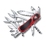 Нож перочинный VICTORINOX Evolution S557, 85 мм, 21 функция, с фиксатором лезвия, красный с чёрным