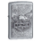 Зажигалка ZIPPO Харлей Дэвидсон с покрытием поцарапанный хром | Harley-Davidson® Street Chrome, латунь/сталь, серебристая, 38x13x57 мм