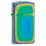 Зажигалка ZIPPO узкая с разноцветным покрытием | Slim® Multi Color, латунь/сталь, разноцветная, глянцевая, 29x10x60 мм