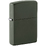 Зажигалка ZIPPO классическая с зеленым матовым покрытием | Classic Green Matte, латунь/сталь, зелёная, матовая, 38x13x57 мм