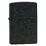 Зажигалка ZIPPO классическая с черным покрытием с кракелюром | Classic Black Crackle™, латунь/сталь, чёрная, матовая, 38x13x57 мм