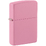 Зажигалка ZIPPO классическая с розовым матовым покрытием | Classic Pink Matte, латунь/сталь, розовая, матовая, 38x13x57 мм