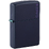 Зажигалка ZIPPO Логотип с темно-синем матовым покрытием | Logo Navy Matte, латунь/сталь, синяя, матовая, 38x13x57 мм
