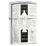 Зажигалка ZIPPO Филигранный туз пик с покрытием Глянцевый хром | Intricate Spade Design High Polish Chrome, латунь/сталь, серебристая, 38x13x57 мм