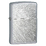 Зажигалка ZIPPO классическая с узором Елочка | Herringbone Sweep, латунь/сталь, серебристая, матовая, 38x13x57 мм
